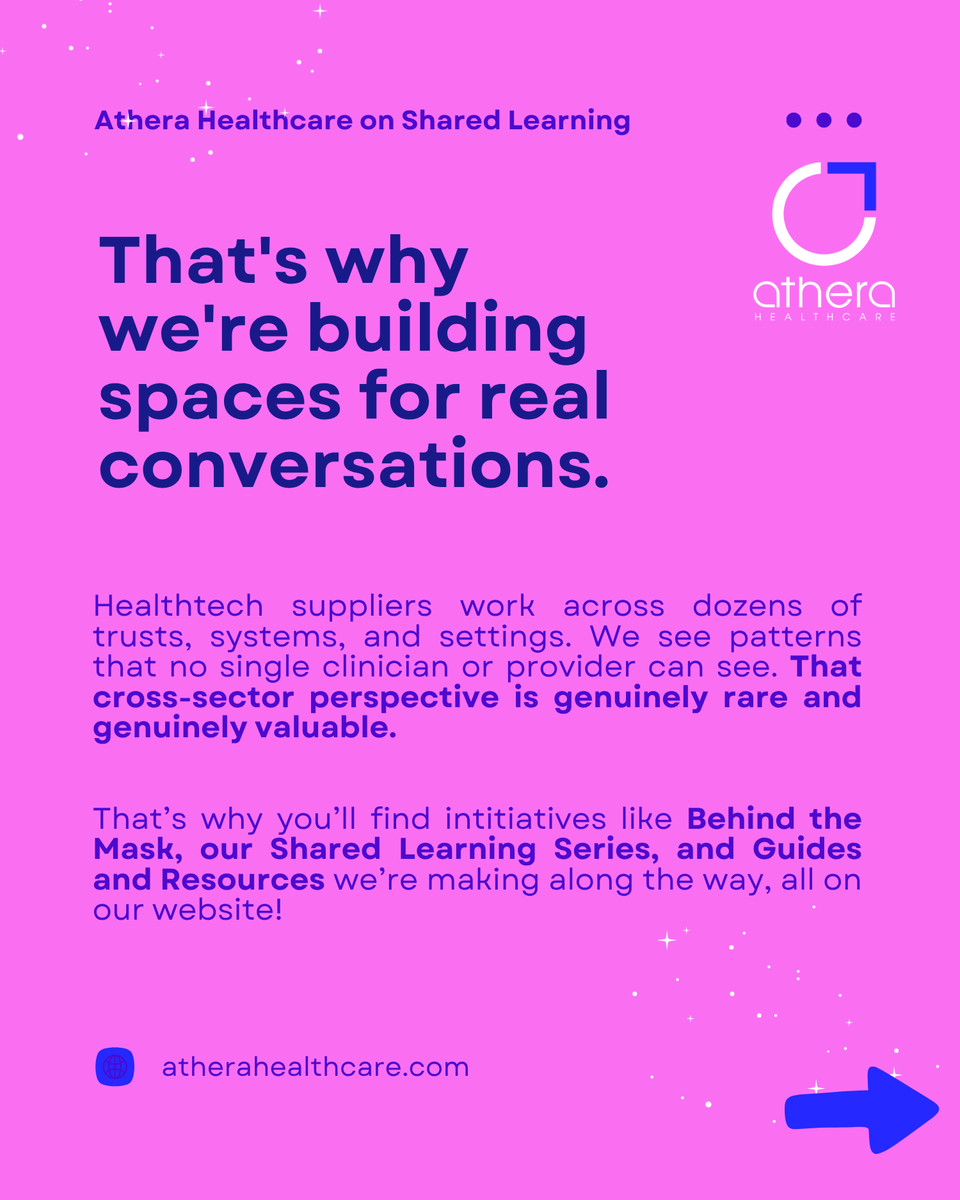 AtheraHealth's tweet photo. If you want to get involved in the conversation, maybe be part of Behind the Mask, then drop us a message!
#Healthtech #HSE #NHS #Healthcare #AtheraHealthcare #Healthtechnology https://t.co/KvNhAsxg3W
