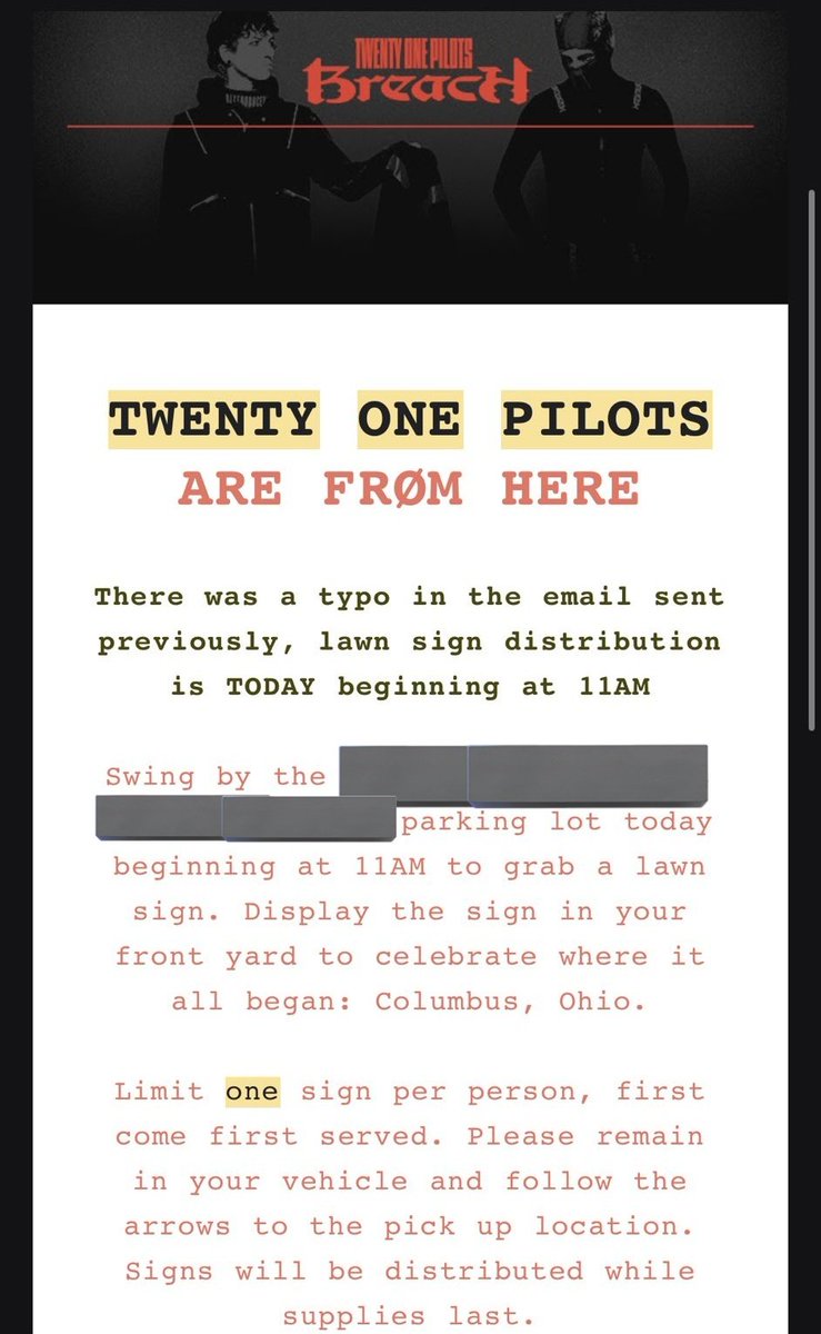 TØP Updates tweet media