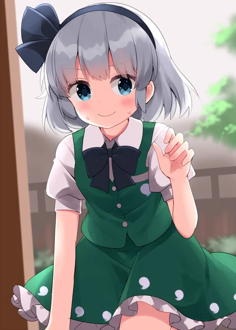 居眠りしていたら妖夢ちゃんが…