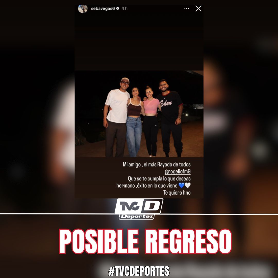 TVCDeportes's tweet photo. ¿Posible spoiler?

Sebastián Vegas, ex jugador de Monterrey, subió una historia adelantando el posible regreso de Rogelio Funes Mori a Rayados 🤠⚽️🔥

#Futbol #LigaMX #rayados #funesmori #TVCDeportes https://t.co/sCuNxQkBDM