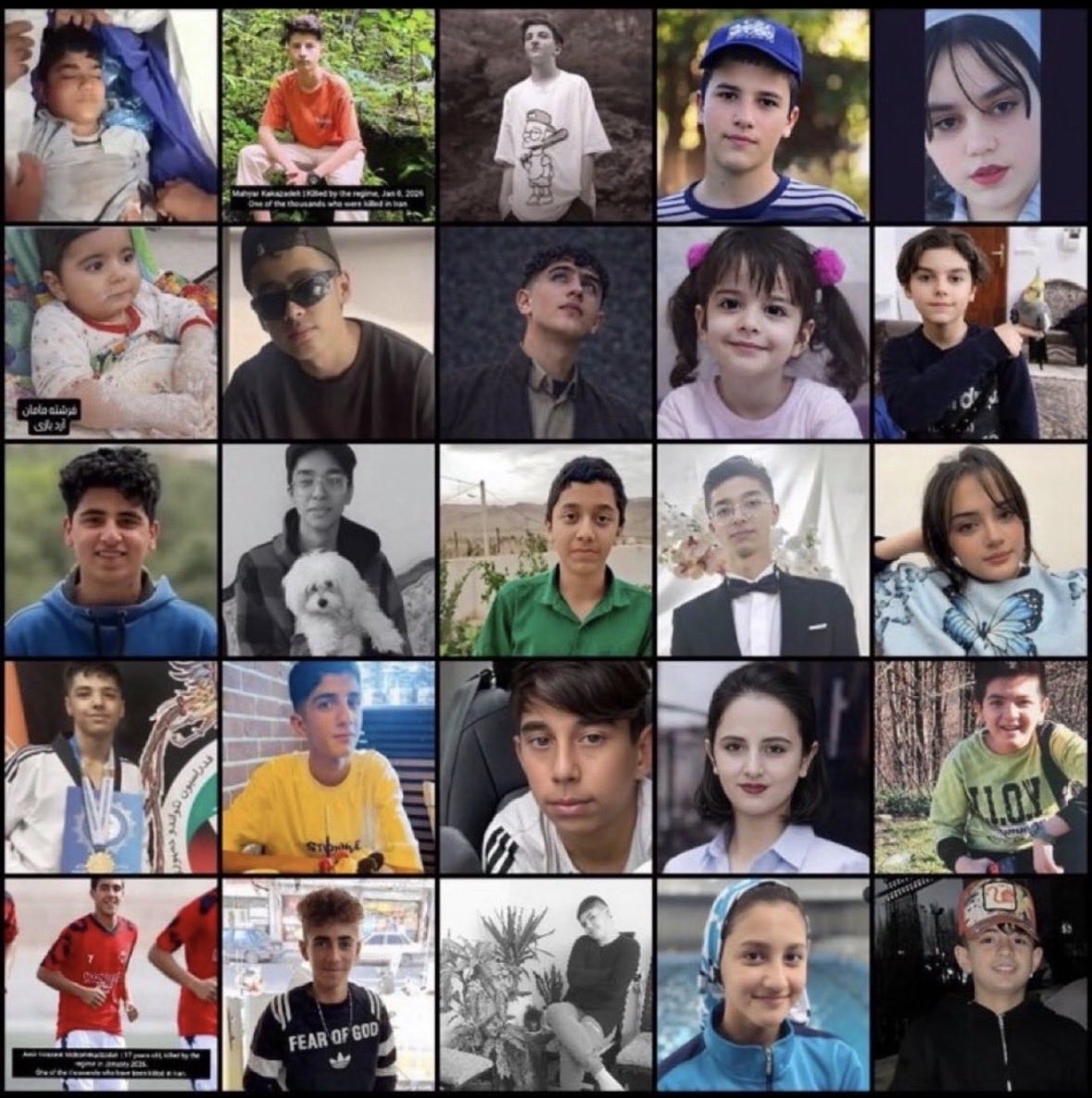 Mikimam80's tweet photo. @eshaghi_eb60099 @FZohre20 On January 8–9, more than 43,000 people were reportedly killed in just two days.
Where were you then? Why the silence?
Iranians are demanding regime change.
The world must stand for freedom and the rights of the Iranian people.@hrw 

#KingRezaPahlavi‌ForIran https://t.co/tMkikUOGdw
