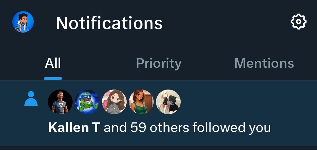 Omg 😲 Legendary <a href="/KallenT/">Kallen T</a> Just Followed me Back  💎

Thanks Legend For the Follow let's Do Great things on <a href="/ton_blockchain/">TON 💎</a> 

Much appreciated <a href="/PlushPepe/">Plush Pepe</a> Club