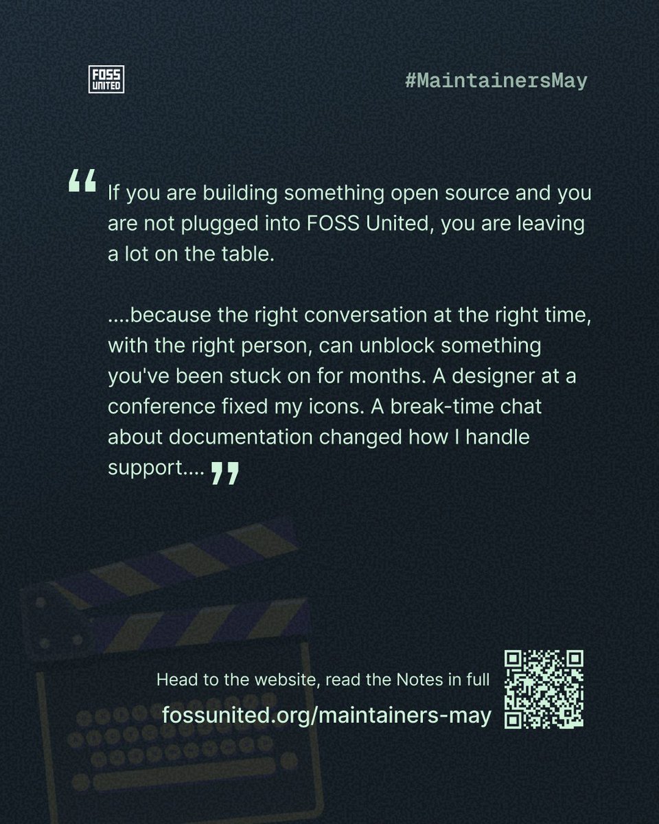 FOSS United tweet media