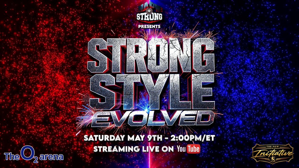 NorthAmericanPW's tweet photo. HUGE WEEKEND!
Starting with #StrongStyleEvolved TOMORROW at 2pm/et as a part of #TNI weekend!
Then on Sunday at 2pm/et, the next episode of #NAPWStrong with a stacked card! As we continue the build for #NAPWRoyalFlush🎰on May 23rd! https://t.co/z8uFHHIEMK