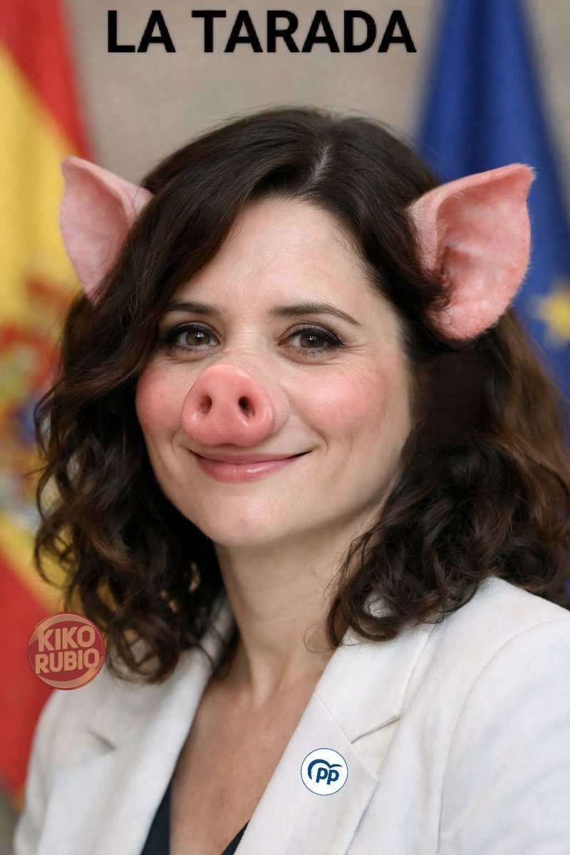 Ayuso da asco aqui y en México, fascista repugnante como todos los del PP