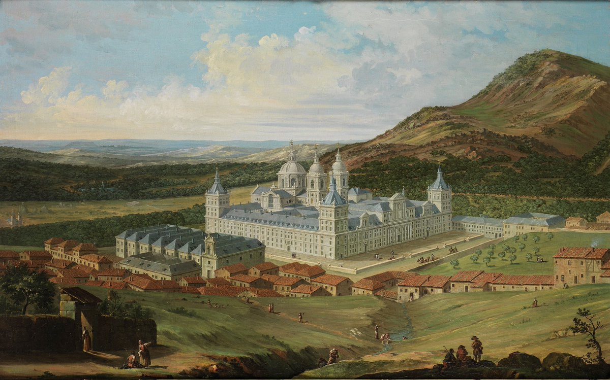 View of the Escorial - Antonio Joli, 1754