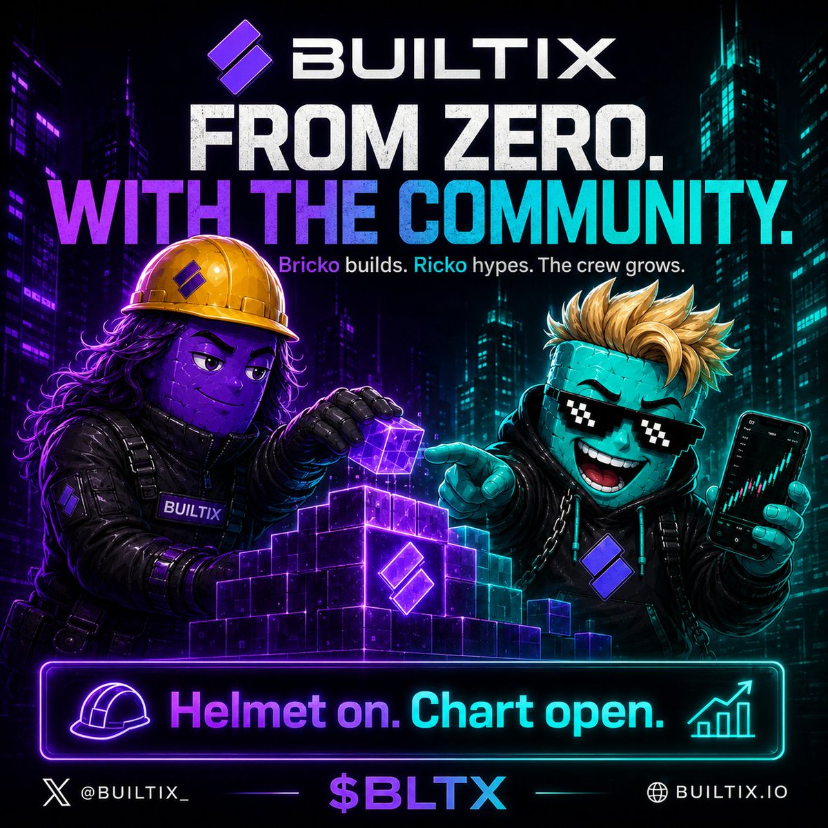 brick_fund's tweet photo. Quiet chart. Active builder.

That’s the difference.

BUILTIX is not disappearing because of 2 slow days.

Bricko keeps building.
Ricko keeps showing up.
The brand keeps growing.

Real community takes time.

$BLTX
From zero, with the community.
Entertainment only. DYOR. https://t.co/tYP1BFICpm