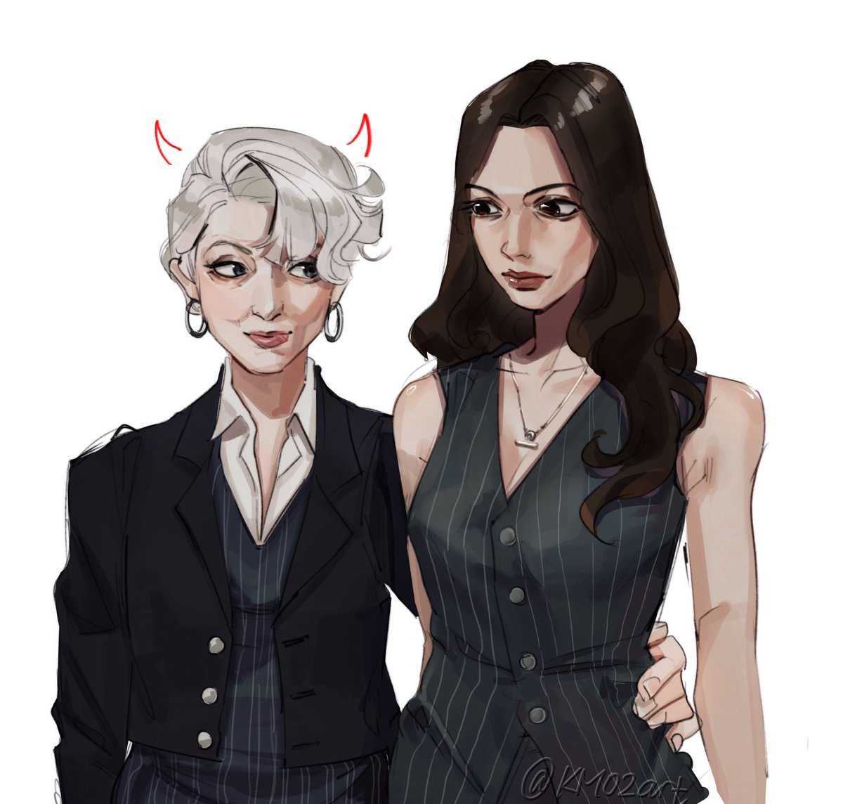 KM02art's tweet photo. Still thinking about the movie..

#Mirandy  #thedevilwearsprada https://t.co/56JeNM2YSc