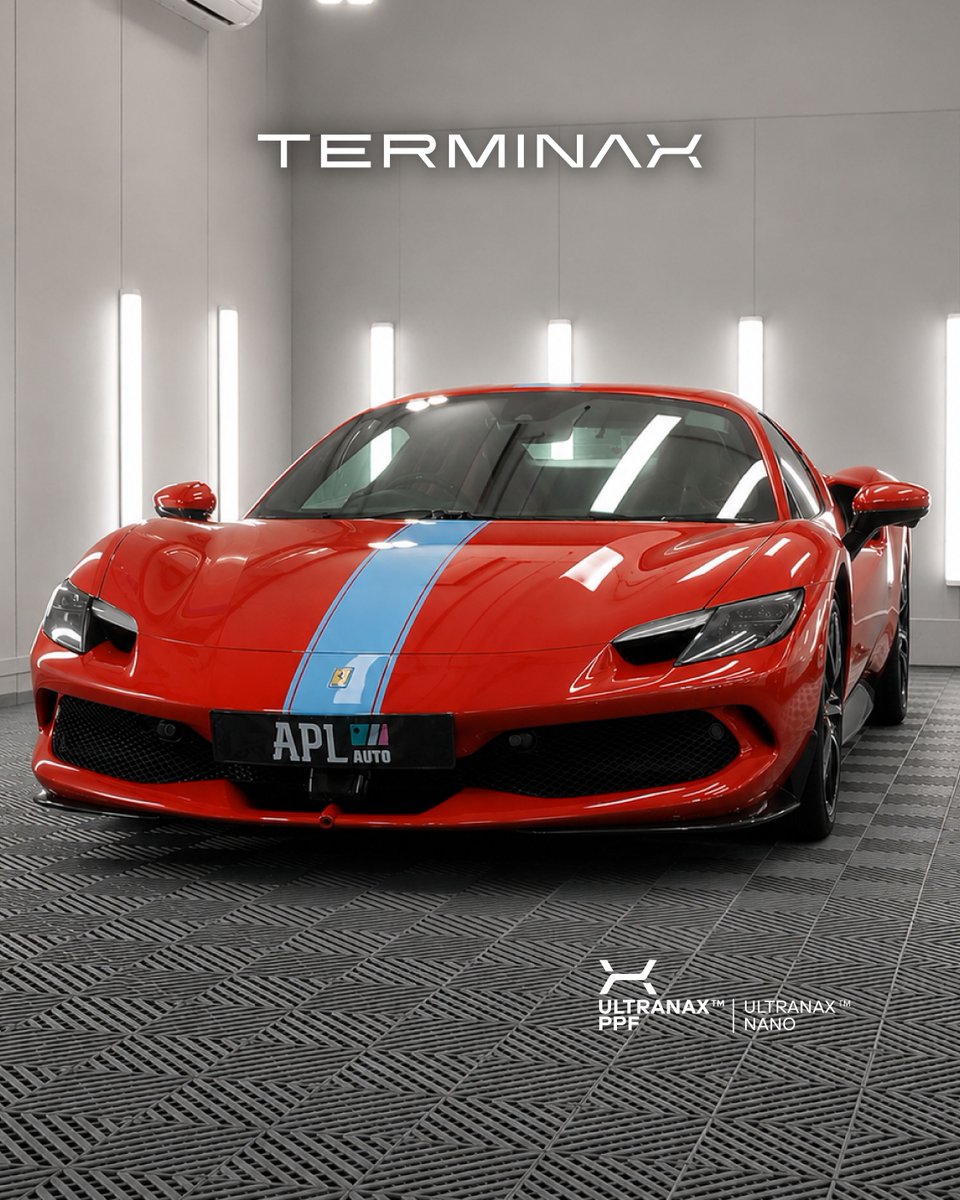 Terminax_USA's tweet photo. Many of you are having difficulty finding clear or satin PPF for your car �� we’ve got you covered.

#Terminax #UltraNAX #PaintProtection #Ferrari #CeramicCoating #LuxuryDetailing #PPF #SatinPPF #ClearPPF #CarProtection #AutoDetailing #thisaintpaint #ppf https://t.co/eBrTtYNsJy