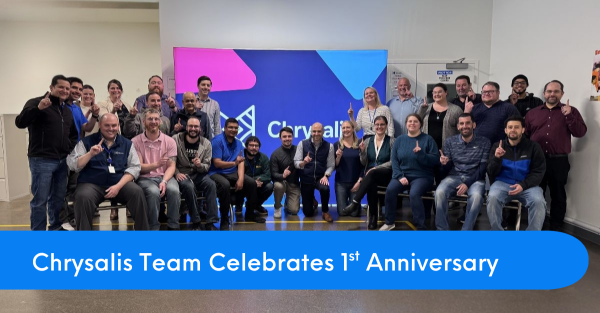 andrewrmears's tweet photo. Chrysalis celebrate 1st anniversary! https://t.co/GD9MnjzDBu