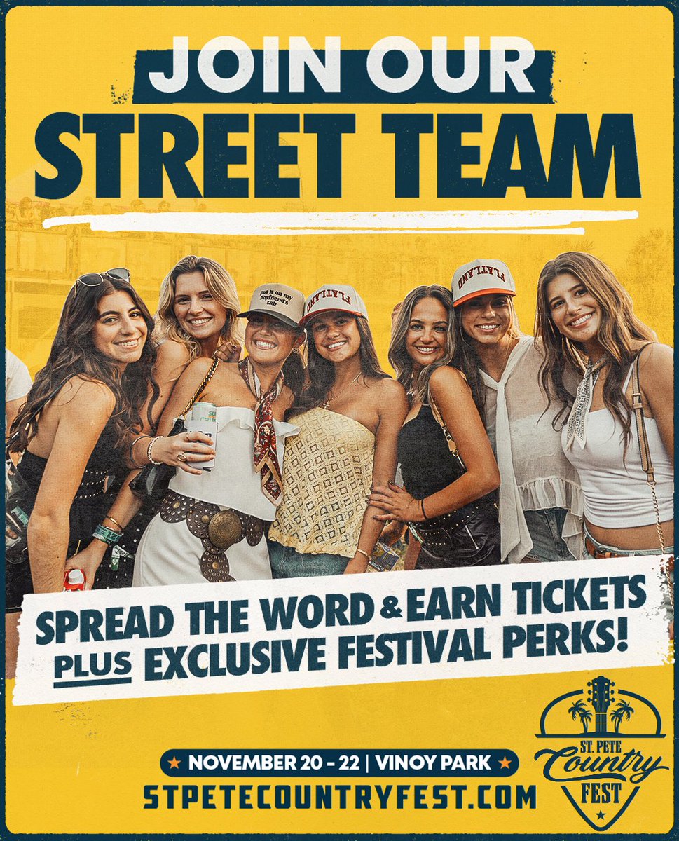 St. Pete Country Fest tweet media