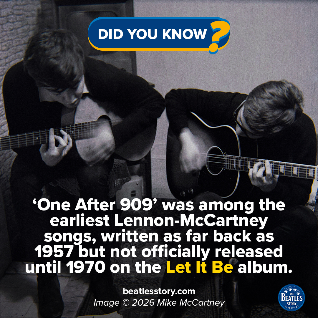 #OnThisDay in 1970, the Beatles released their iconic "Let It Be" album in the UK! 🍏 🎵

Image © 2026 Mike McCartney