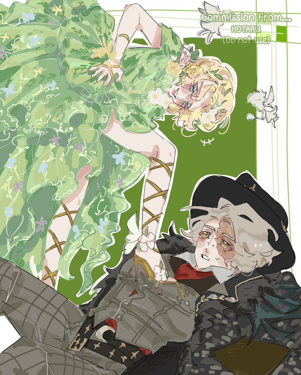 chaleebelle24's tweet photo. NortEmma commission for my birthday  
thank you! [6] 🧲👒🦚🕊💐✨
Artist from FB : Lemon Tea https://t.co/mm0KcRUZ9j