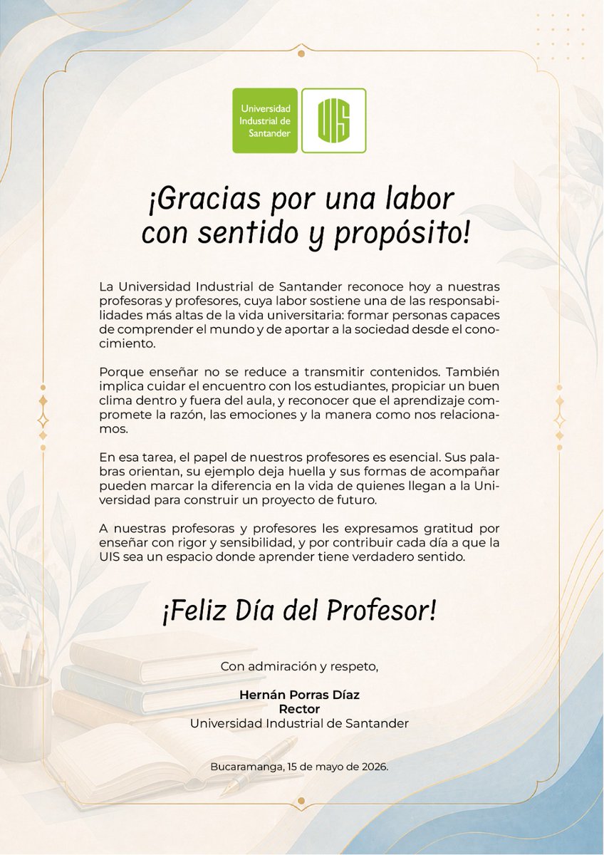 Hernán Porras Díaz tweet media