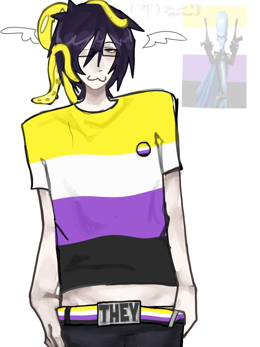 minha contribuicao pro movimento saiko non binary iconkkkcontinuem.