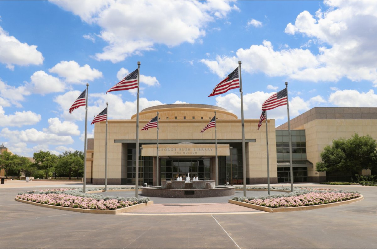 Bush41Library tweet picture