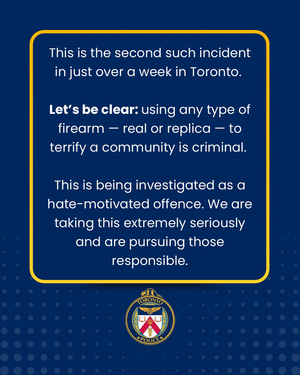 Toronto Police tweet media