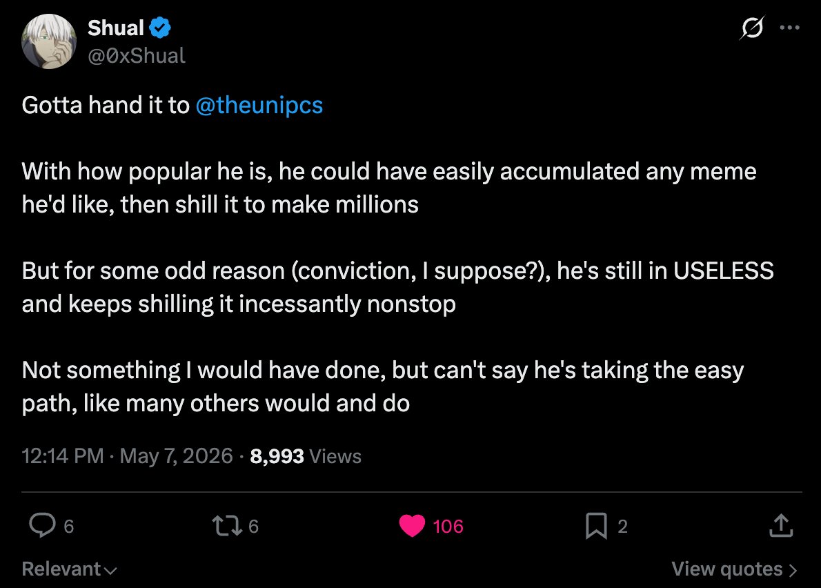 Unipcs (aka 'Bonk Guy') 🎒 tweet media