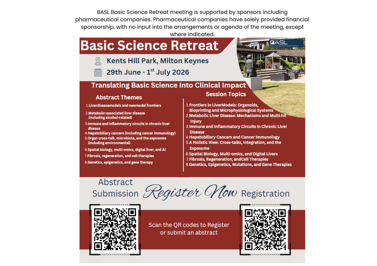 basl_events's tweet photo. REGISTER HERE: https://t.co/pcHyoJy53P
SUBMIT AN ABSTRACT HERE: https://t.co/iw6YDa8lfi

https://t.co/acypzaaIl2 https://t.co/3xJ5kwIMoP