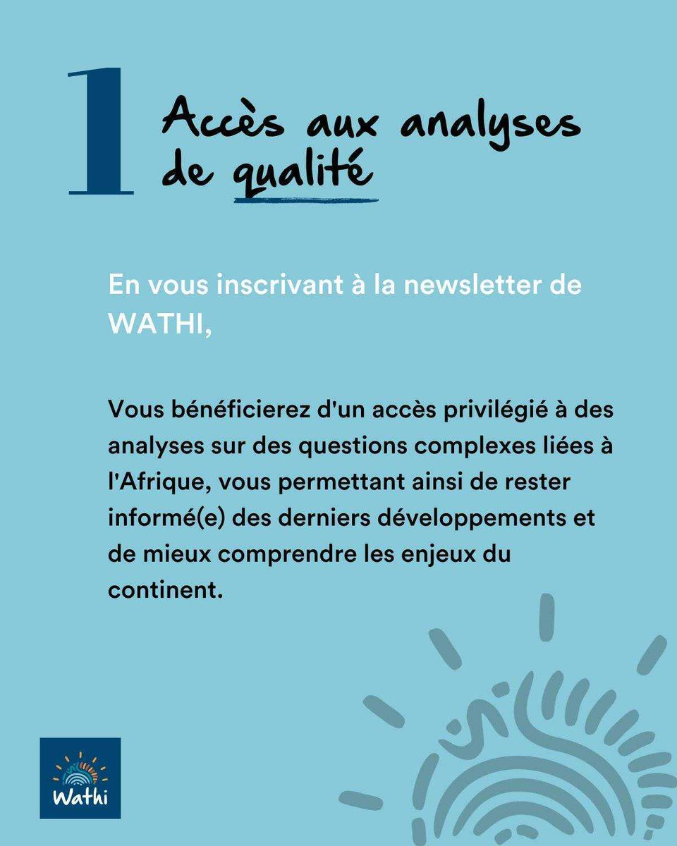 West Africa Think Tank (WATHI) tweet media