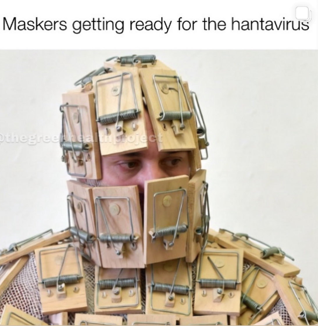 Las máscaras para el hantavirus 🐹🐹🐹