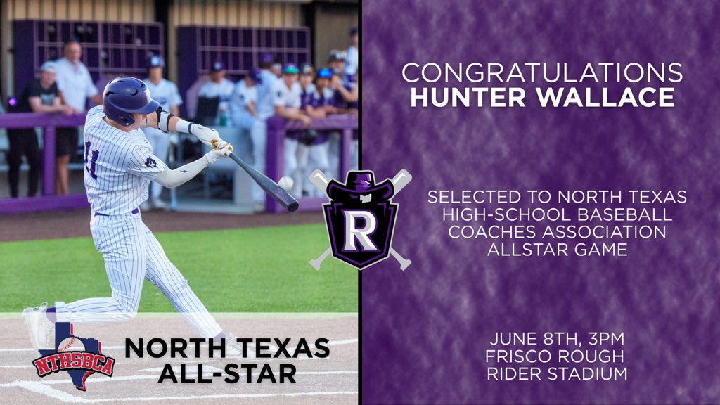 RHSBaseball25's tweet photo. We are so excited to announce that we have 2 players selected to represent Richland High School in the NTHSBCA All-Star Game! These guys had great seasons and deserve to be recognized for their accomplishments. We can’t wait to see our guys compete at a high level 👊🏻 https://t.co/ibrLf0nTt6