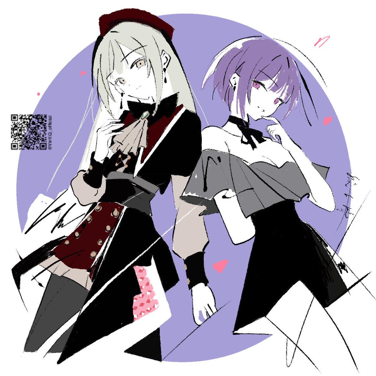 nya x mutsu

#AveMujica  
#nyamutsu #祐天寺にゃむ #若葉睦