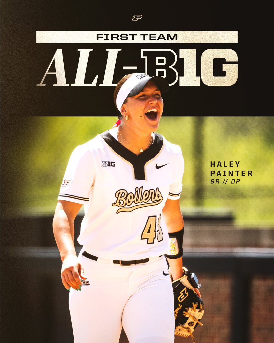 PurdueSoftball's tweet photo. Our first All-Big First Team DP since 2007 😤

📄 https://t.co/7VjsrkPGM6

#BoilerUp🚂 https://t.co/s81oNK0s6J