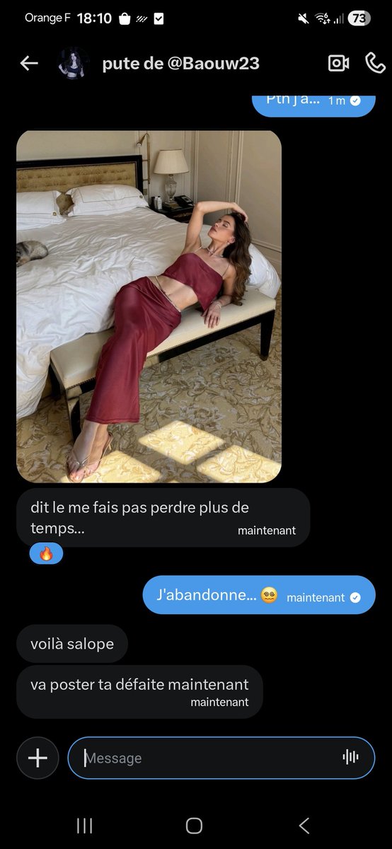 Salope de Lea Elui tweet media