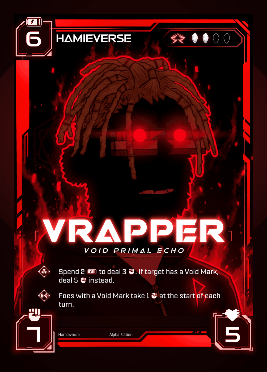 RapperVina's tweet photo. @hamieverse Vrapper AETHERION @hamieverse 
Void Primal Echo

Are you ready for this? https://t.co/TG35gp8582