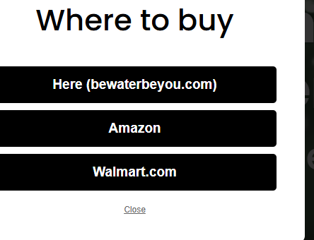 samuraidonkey8's tweet photo. @GreeneConcepts @travi71342 Please stop advertising that BeWater can be bought on amazon!!! IT IS NOT TRUE!!!!!!! Re-stock or remove from website. Dishonest assholes! https://t.co/Qya2uZt8z7