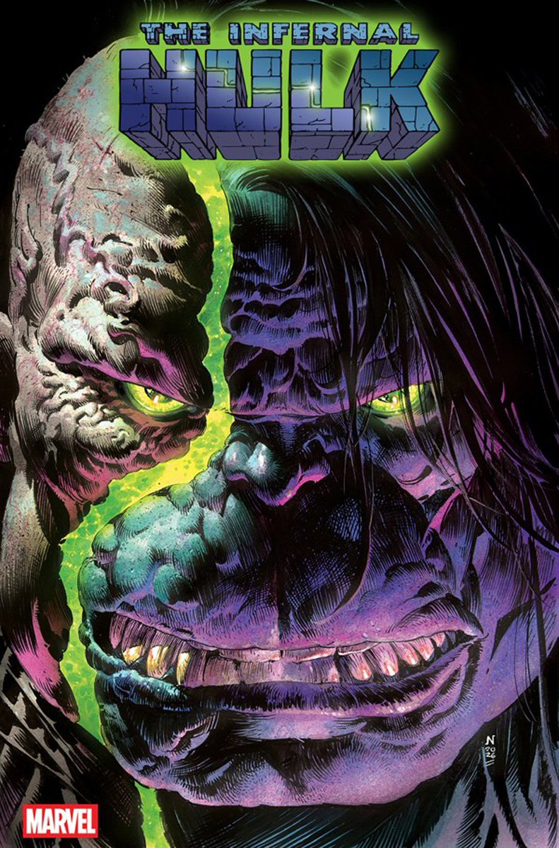 TheComicAwakens's tweet photo. Nick Klein reveló su nueva ilustración para el TPB de Infernal Hulk. Este libro de 232 páginas se publicará el 10 de noviembre y recopilará la serie completa, es decir, Infernal Hulk #1 al #10.
#Marvel #Avengers #Hulk #InfernalHulk https://t.co/6PhbqBiwwD