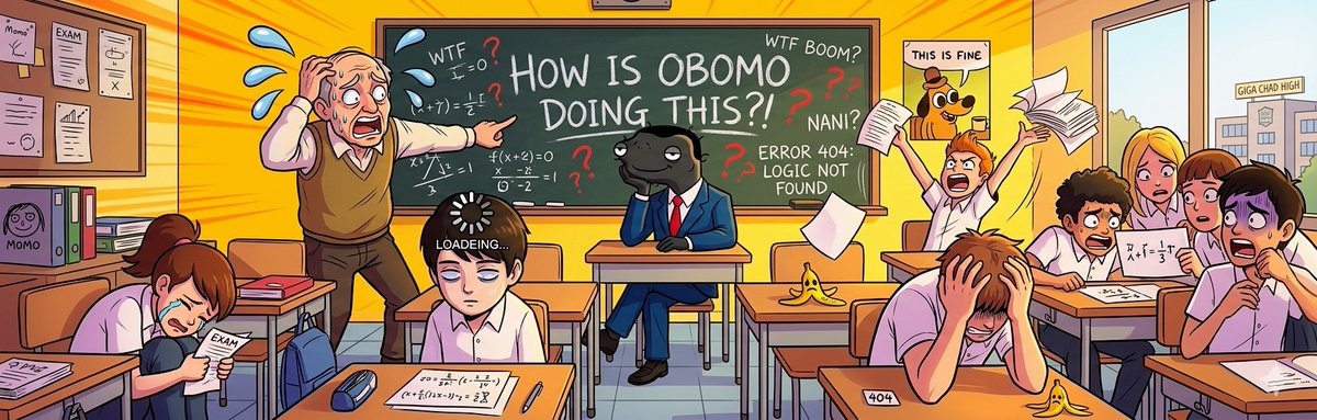 TblizzI33764's tweet photo. POV: $OBOMO is the only one in class running on 100% brain capacity 😭🔥

My Entry 
@pumpfunHTG https://t.co/WjytKPEKBf