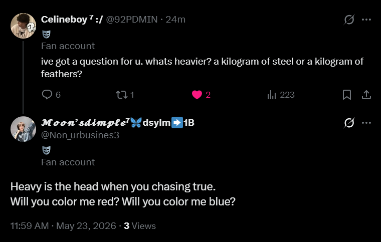 Celineboy ⁷ :/ tweet media