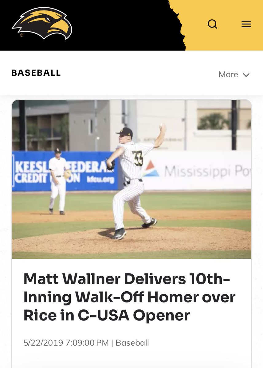Southern Miss Stats and Info tweet media