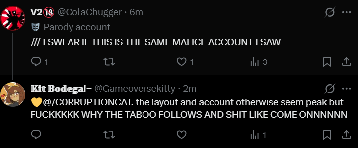 ✮⋆˙ 𝐌𝐀𝐋𝐈𝐂𝐄 ⁴⁰⁴ tweet media
