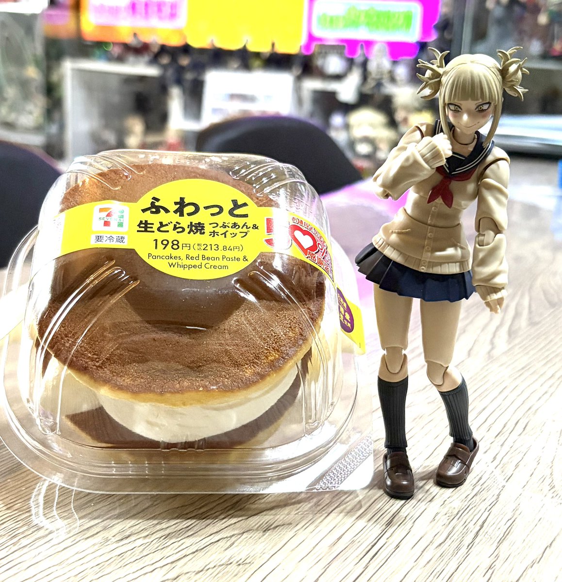 今日のオヤツ！ トガちゃんのポーズかあいく出来た😊 #トガヒミコ