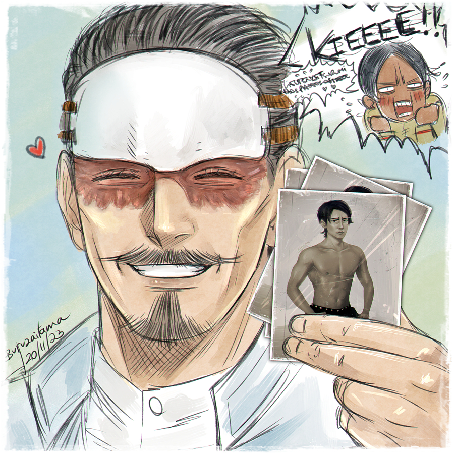buruzami_buruz's tweet photo. Kieeeeeeeeeeeeeeeeeeeeeeeeeee.jpg

#ゴールデンカムイ #GoldenKamuy #鶴見篤四郎  #鯉登音之進 #OldArt https://t.co/API8zzbuC4
