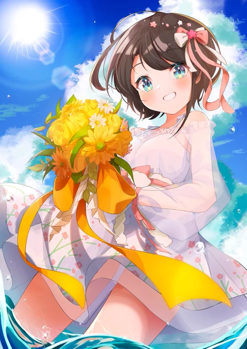誰よりも大空が似合うすば〜う たくさん描きたくなるね