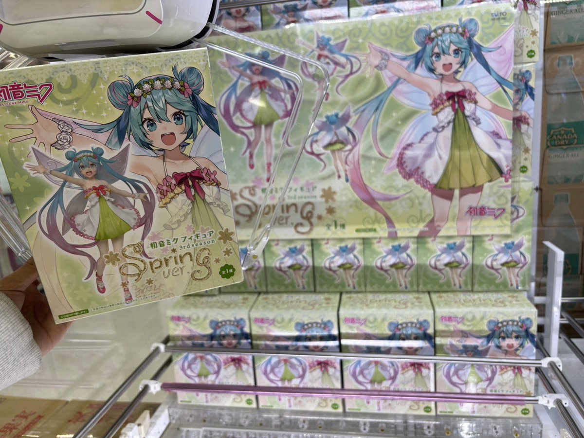 初音ミク フィギュア 3rd season spring ver. 入荷中です‼️🧚🏻 完璧