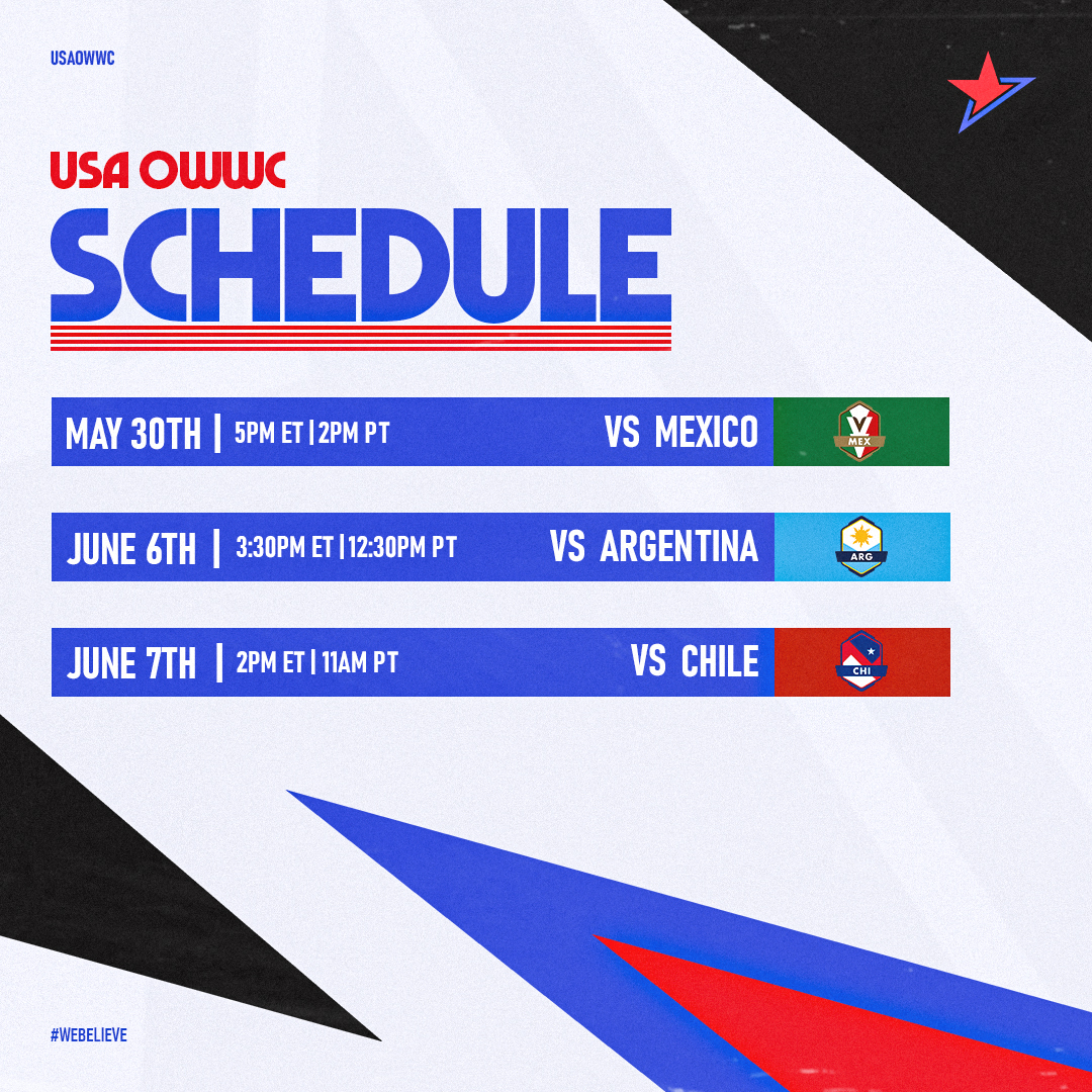 USA Overwatch World Cup 🇺🇸 tweet media