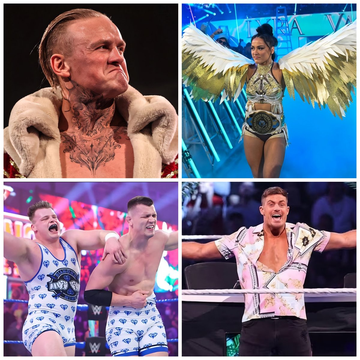 AllDAYZ77's tweet photo. Wrestlers who deserved better treatment from WWE 💔 https://t.co/vdg4wp5vcW