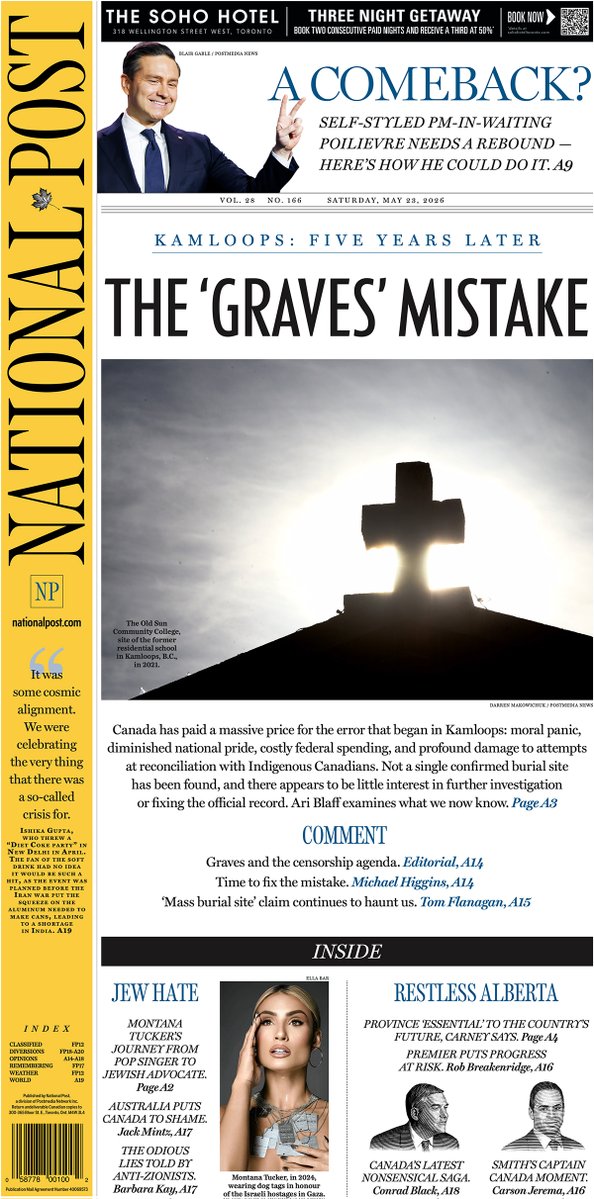 National Post tweet media