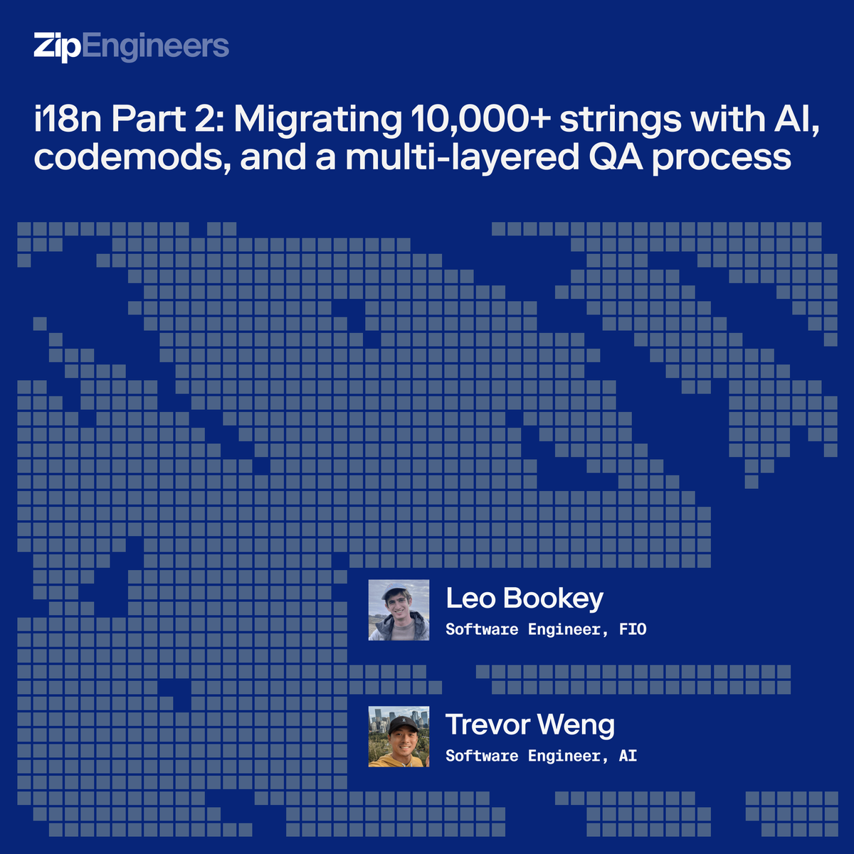 ZipEngineering's tweet photo. we migrated 10,000+ static string usages across python, typescript, and constant files using AI and 2 engineers. here's what actually worked 🧵 https://t.co/qVKgWL66UJ