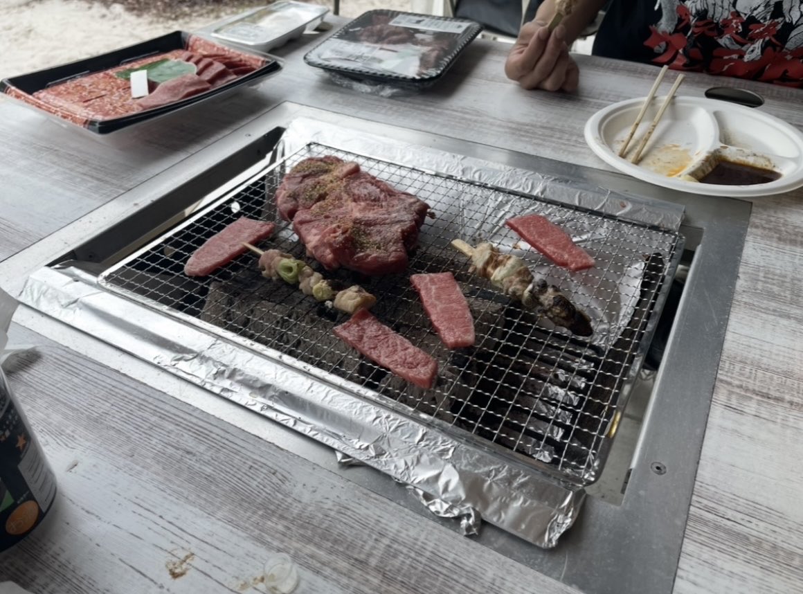 sato_ring's tweet photo. 熱海温泉行ってBBQ行ってボート行ってめちゃがみった https://t.co/oIzzqvNgkd