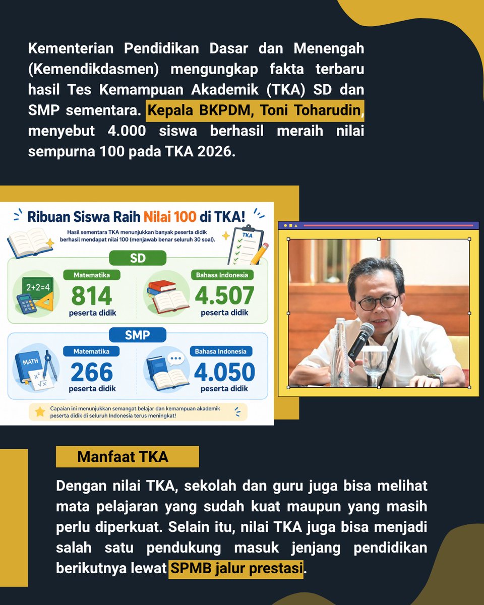 Jogjastudent's tweet photo. #TKABahagia #TKA2026 #TKASMP #TKASD https://t.co/zBwm7wCBm4