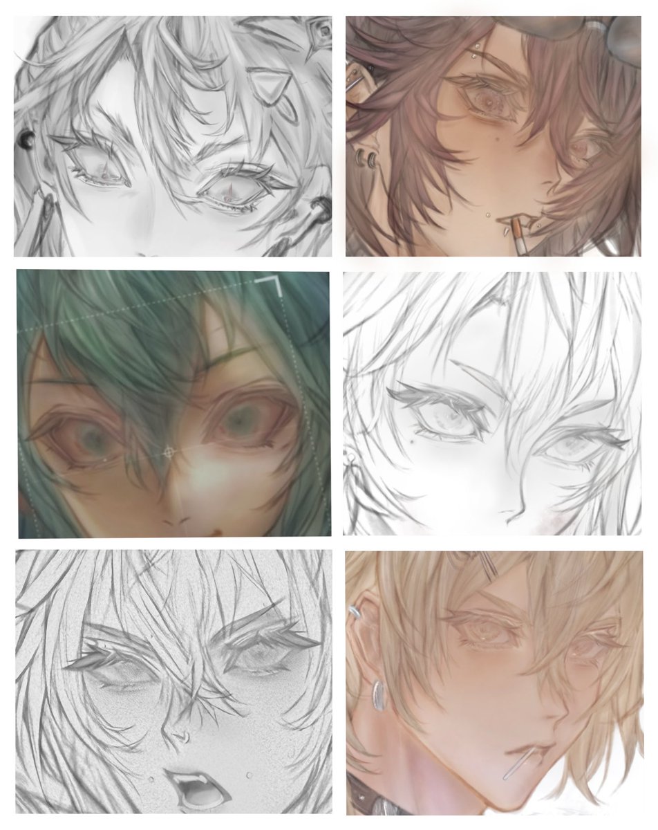 kixchis's tweet photo. eyes is the only thing that makes drawing tolerable https://t.co/XntDpzcPfz