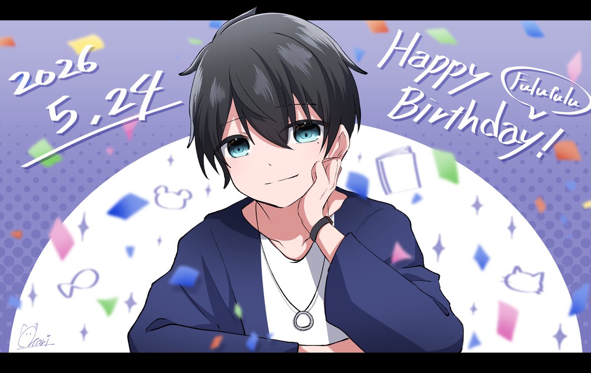 ai_romoti's tweet photo. ふるふるさんお誕生日おめでとうございます🥳🍣🍣🍣
ご家族の皆様共々よき1年を過ごされますように🙌
#ふるふるぴくちゃー 
#ふるふるバースデー2026 https://t.co/VeiK1nYan6