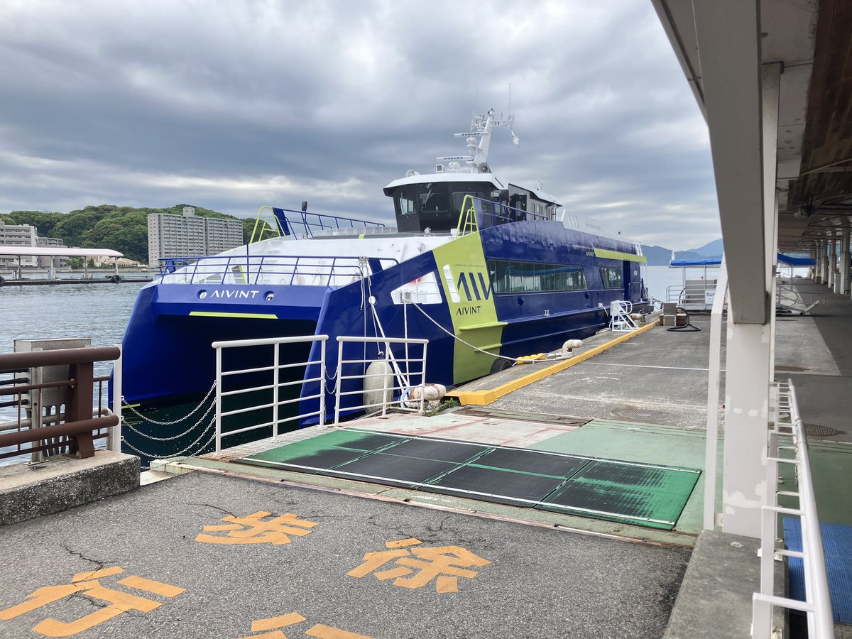 netacho's tweet photo. 昨日のひろクリイベントで今から松山に帰るってので、最新のAIVINTに乗れるのか！？
っておもったらAIVINTは明日からだった。
でもSeaMAXだって新しい機体！リニアだぞ！ https://t.co/Z1bQszT1zb