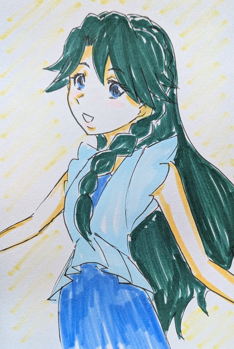 「#ゴープリ10周年なので海藤みなみさん3733枚描いてお祝い (1786.178」|沖庵のイラスト